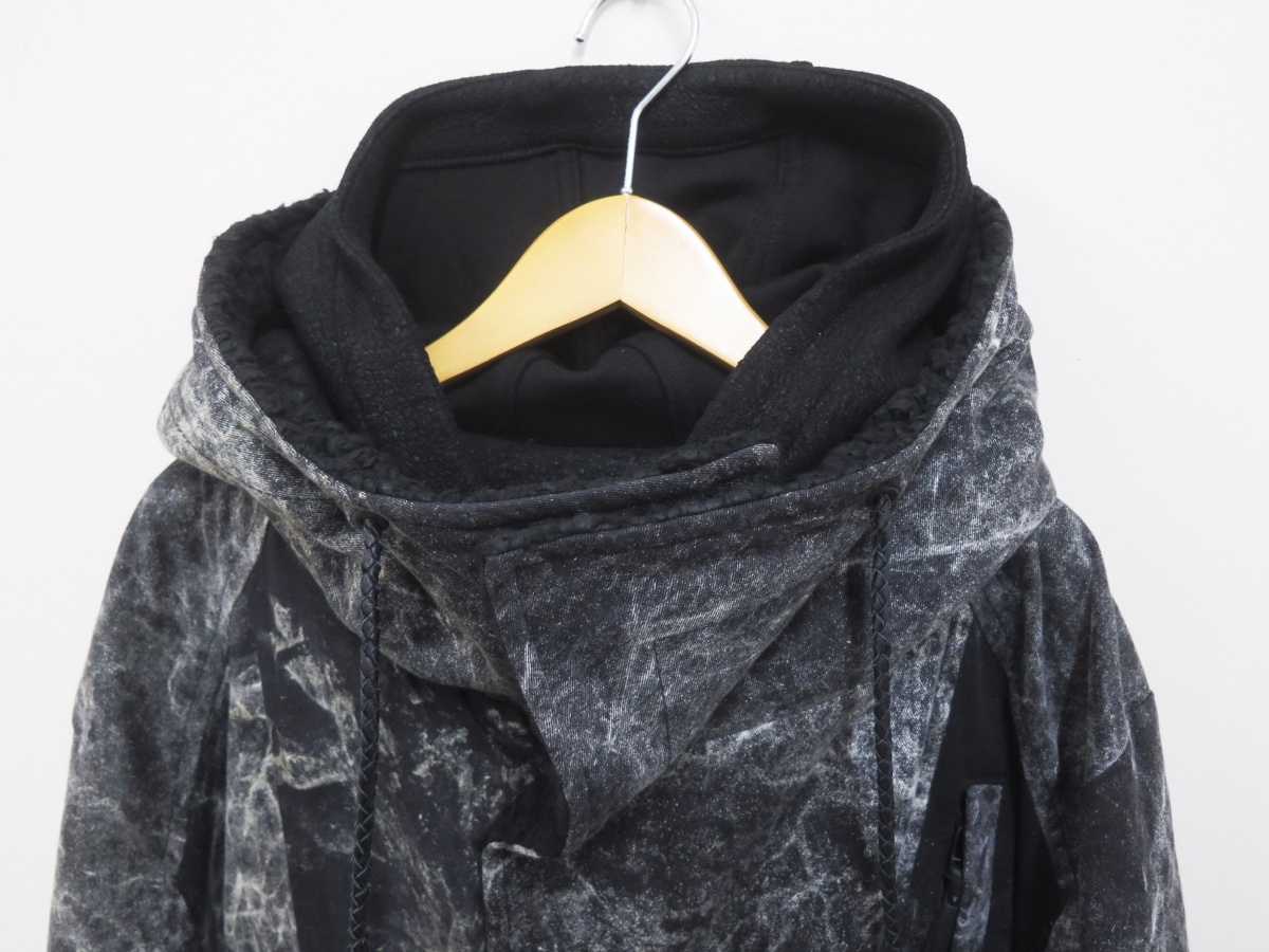 KMRii ケムリ 17AW Layered Mods Coat レイヤード モッズコート(L 