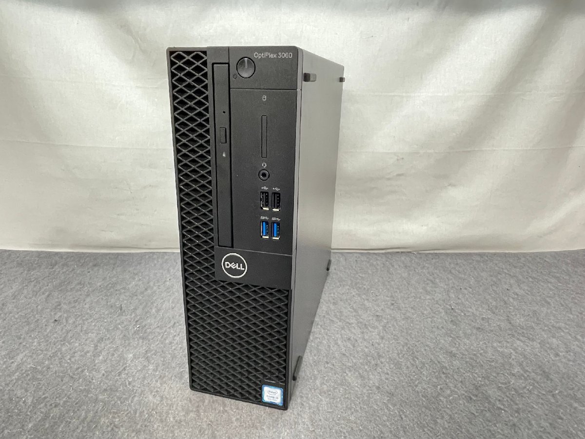 ジャンク【DELL】OPTIPLEX 3060 Core i5-8400 メモリ8GB SSDなし DVD-Multi OSなし 中古デスクトップパソコン フリーズする