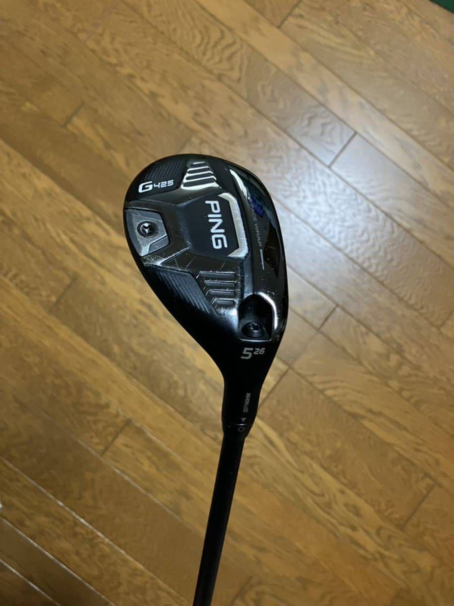 ピン G425ハイブリッドユーティリティ5番26度 ピンG4255番 26度