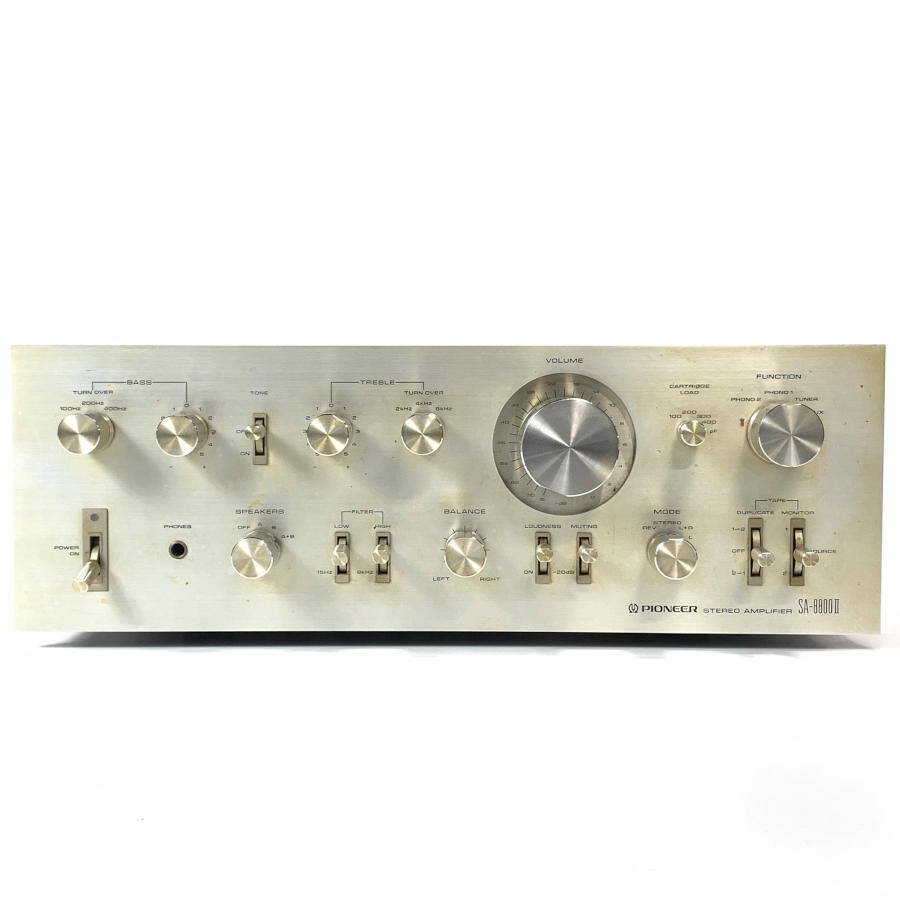 パイオニア ステレオアンプ STEREO Pioneer 当時物 音響機器 昭和