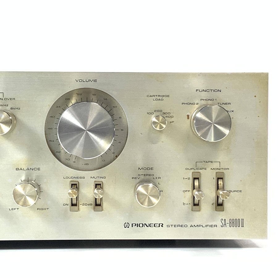 動作未確認Pioneer SA-8800IIプリメインアンプ 動作未確認Pioneer SA