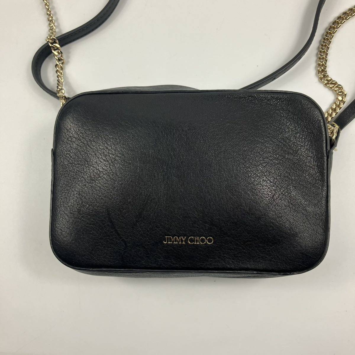 1円【最高級】 ジミーチュウ JIMMY CHOO ショルダーバッグ カメラ 