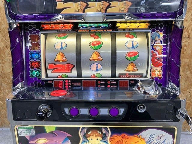 新世紀エヴァンゲリオン 約束の時 スロット台 パチスロ実機 不要機 ドア TSE74153小 新世紀エヴァンゲリオン 約束の時 スロット台 パチスロ実機