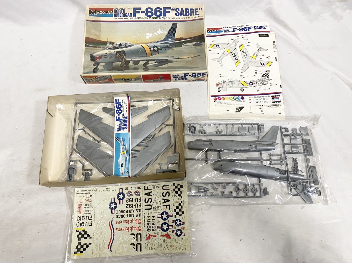 4K048 未組立 MONOGRAM モノグラム OTAKI 1/48 1/72 プラモデル 7点 