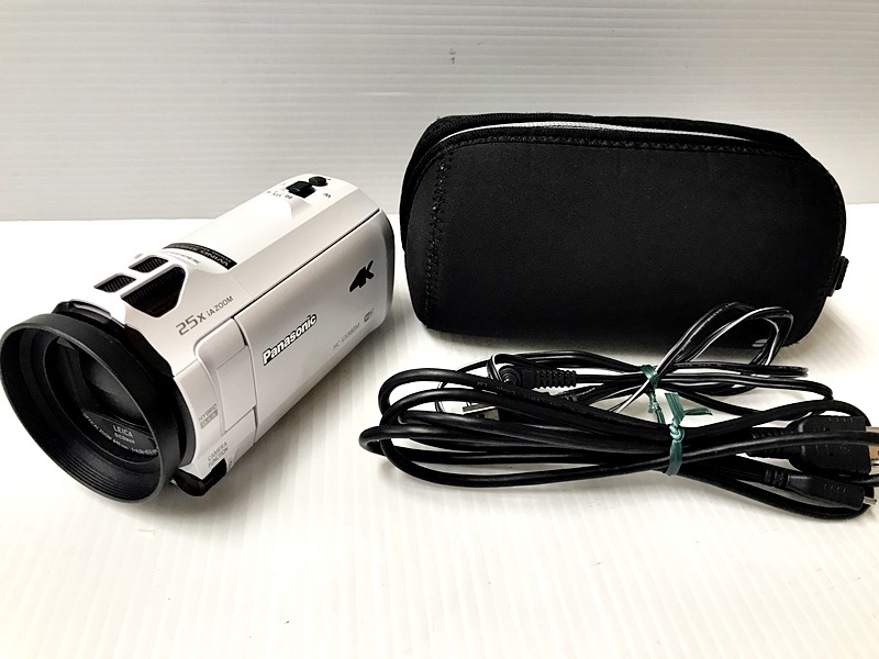 福岡)Panasonic パナソニック HC-VX980M デジタル4Kビデオカメラ HAKUBAソフトケース付き E230413A2 KD13C