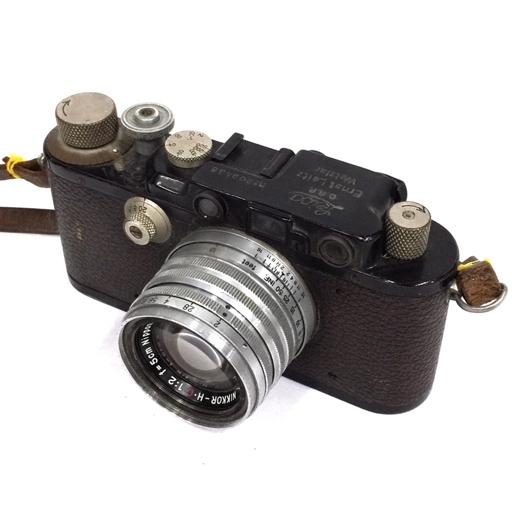 Ernst Leitz Leica Wetzlar D.R.P. DRP ライカ レンズ付き D.R.P 
