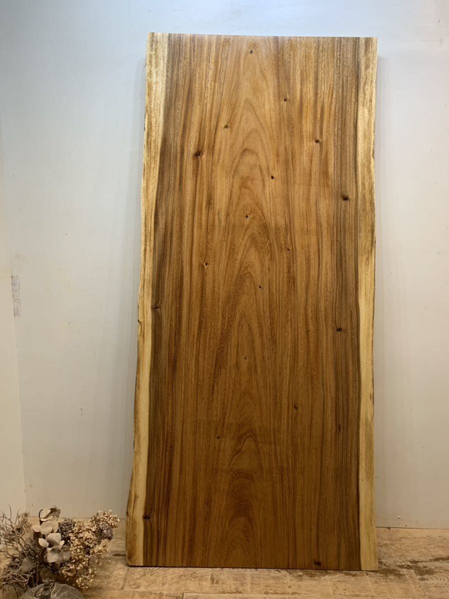 7 モンキーポット　1840x890-780x60 一枚板　DIY　天板　カウンター　棚板　皿　小物
