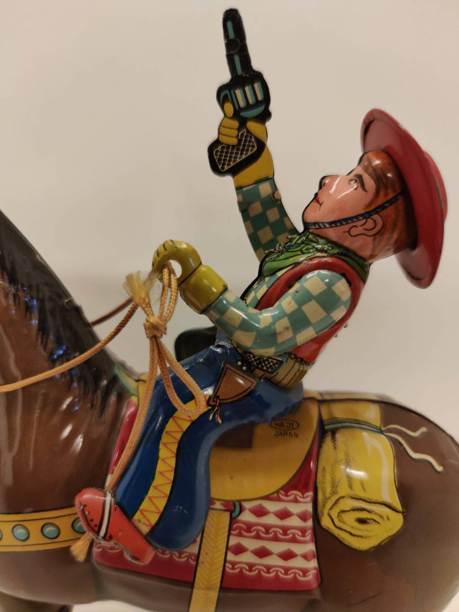 ブリキのおもちゃ『 WESTERN HERO 』1950年代 万盛玩具製