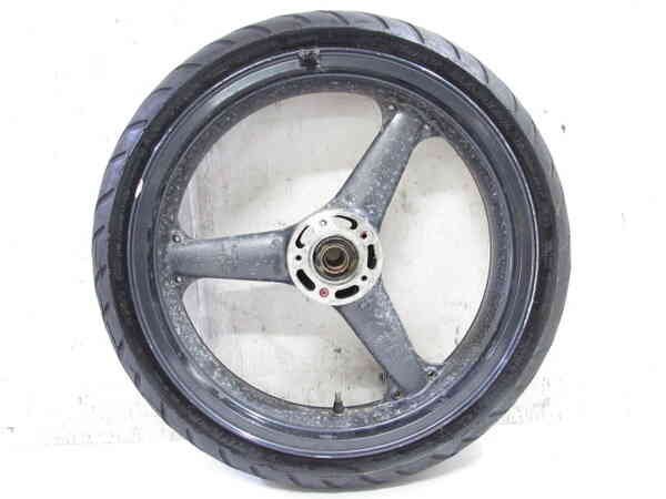 ZXR400 ZX400H 希少!! タイヤ付 純正 フロントホイール 曲りなし 検