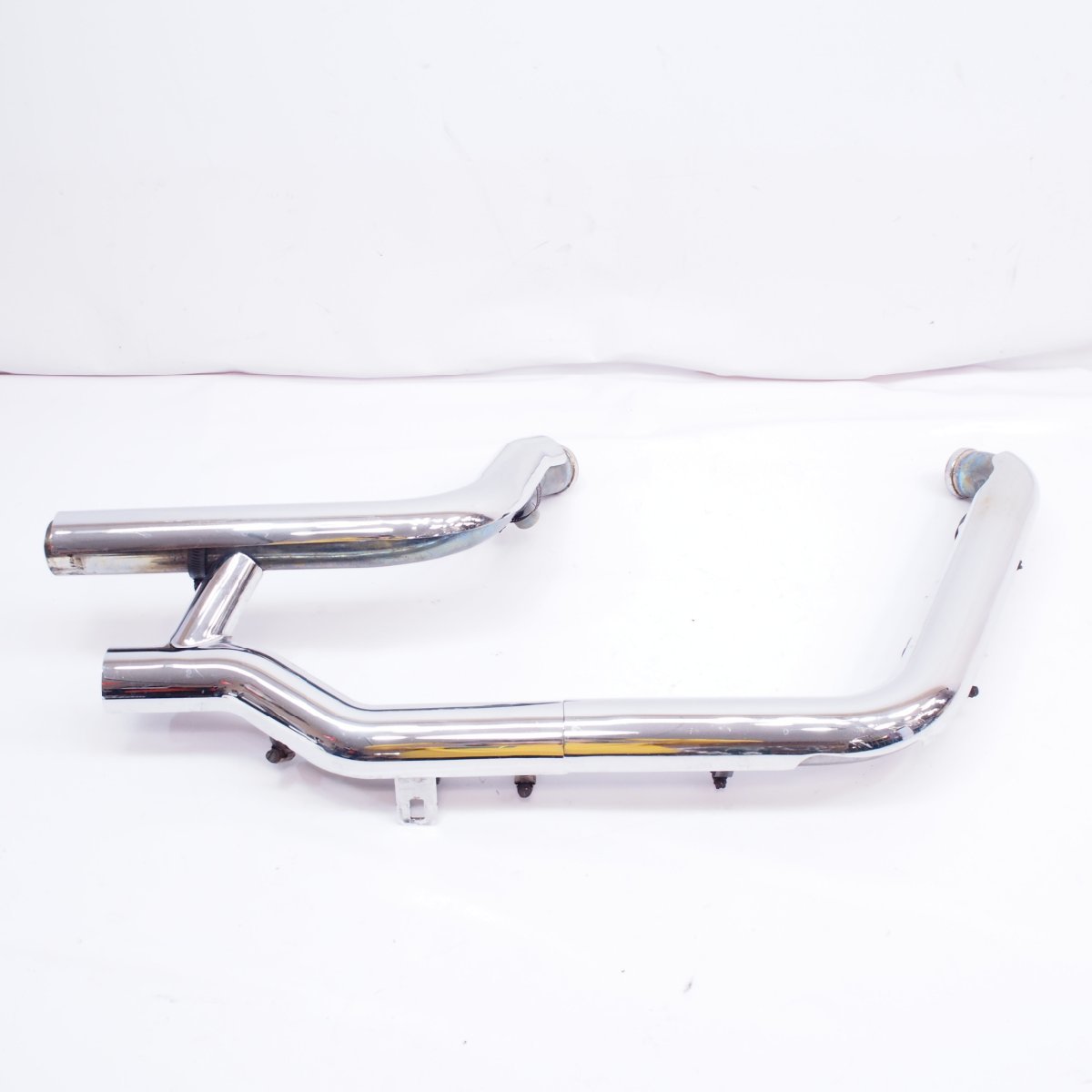 ハーレー07年～ソフテイルFXSTDファットボーイFLSTFB FLSTF純正マフラー エキパイ ヒートガード