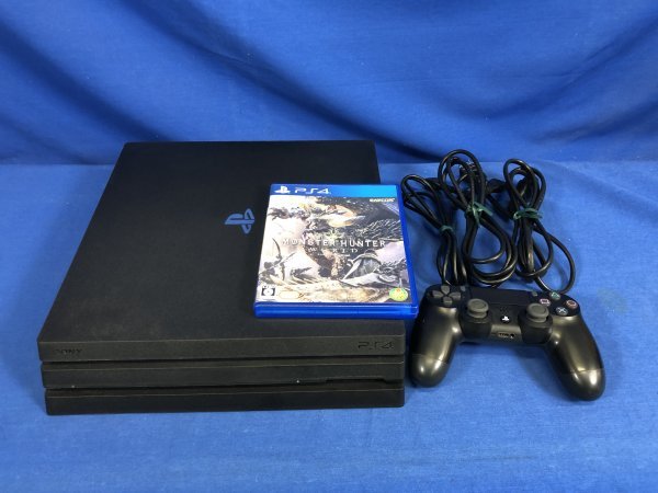 SONY PlayStation 4 Pro CUH-7100BB01 ソフト付き