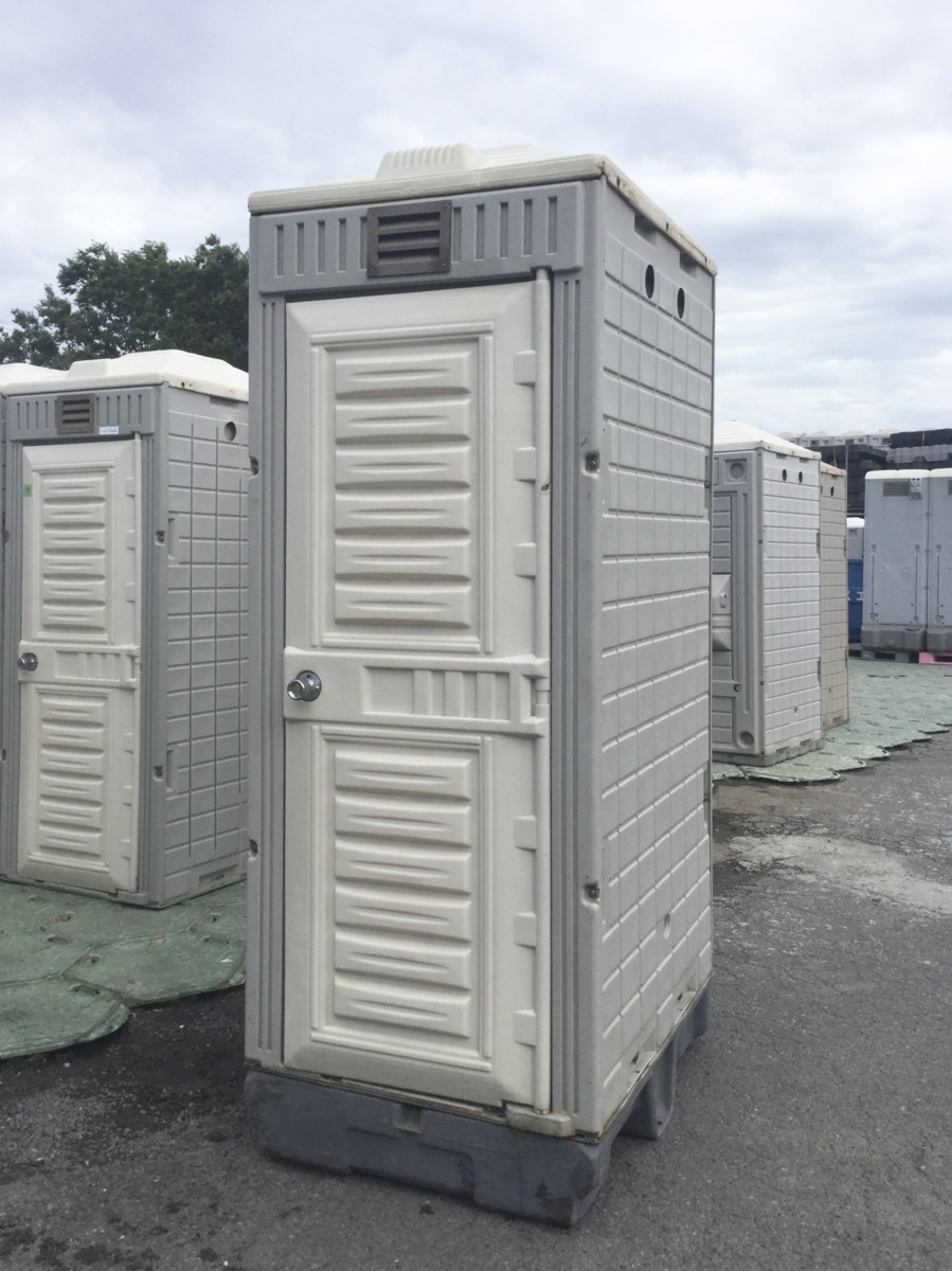 仮設トイレ 和式 洋式 中古 水道直結型 AUG-1W+15WS 旭ハウス工業