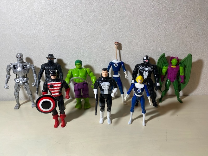 アメコミ　フィギュア　ルーズ品　ベノム　ハルク　