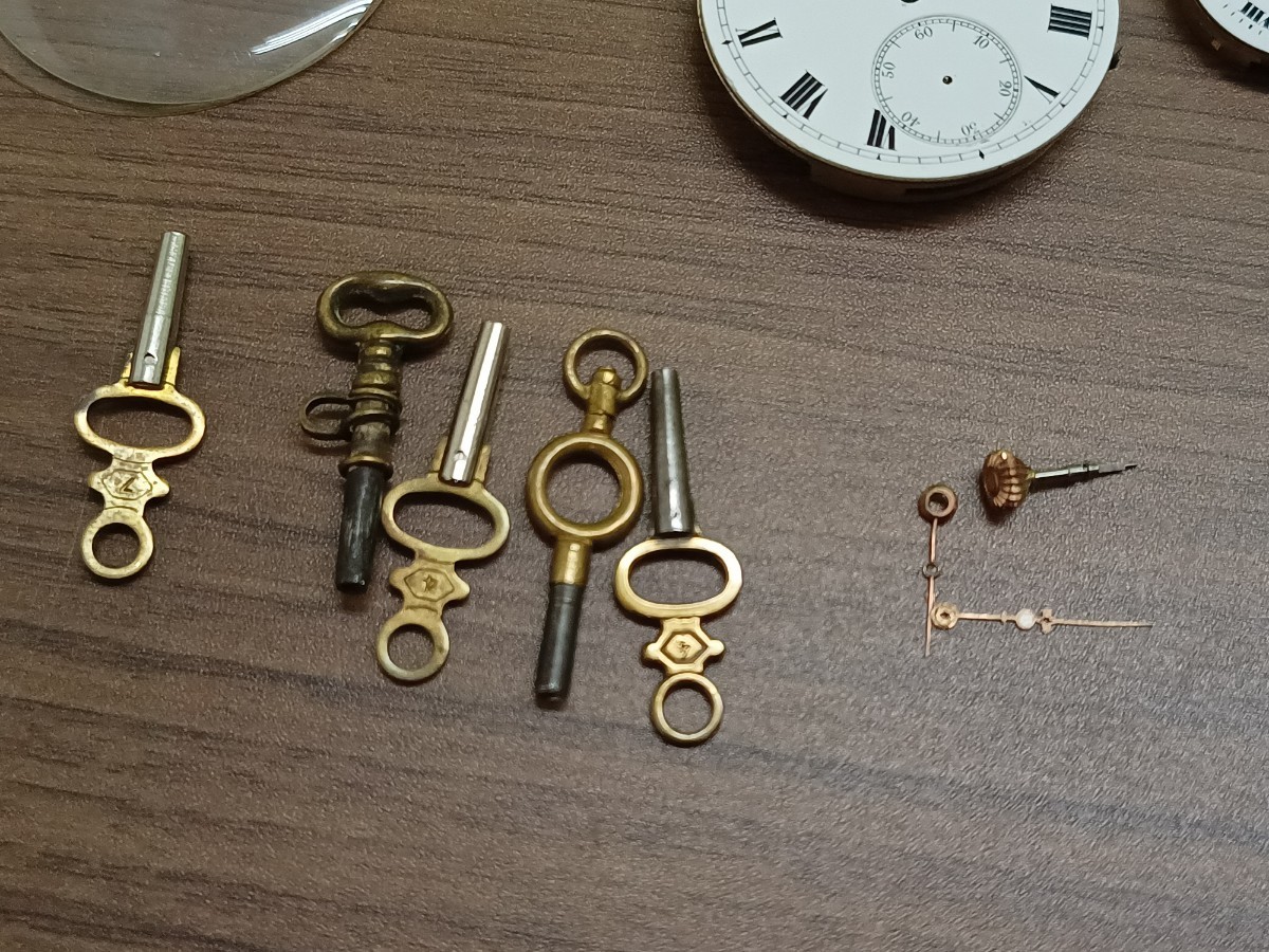 ジャンク品 懐中時計 まとめ 機械式 手巻き WALTHAM SEIKO ELGLN 部品