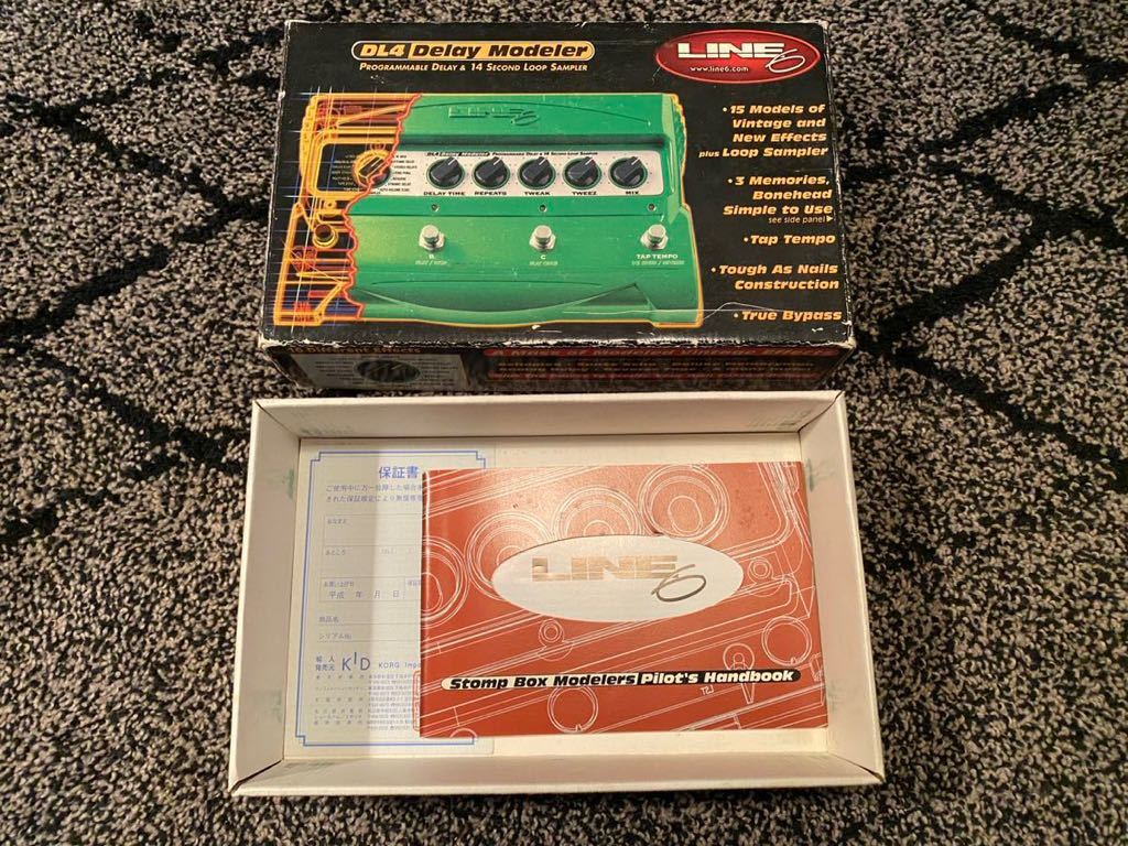 Line 6 DL4 Delay Modeler 本体のみ 動作未確認 名機LINE6 DL4
