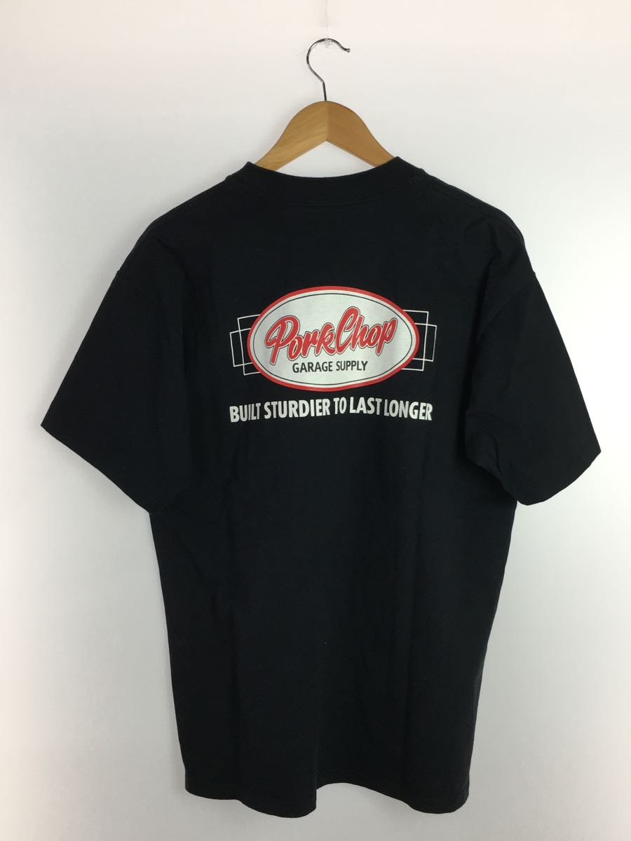 PORKCHOP◇Tシャツ/L/コットン/BLK/プリント/ポークチョップ 【公式通販】