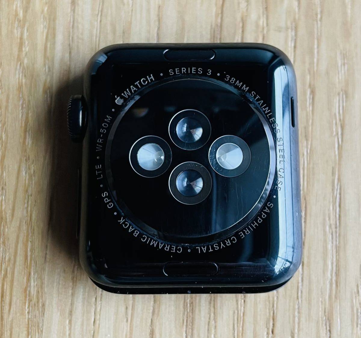 【得価，お得】 Apple watch Series3 スペースブラックステンレス GPS+Cellularモデル 38mm アップルウォッチ(スマートウォッチ本体)｜売買されたオークション情報、yahooの商品情報をアーカイブ公開 - オークファン スマートウォッチ本体