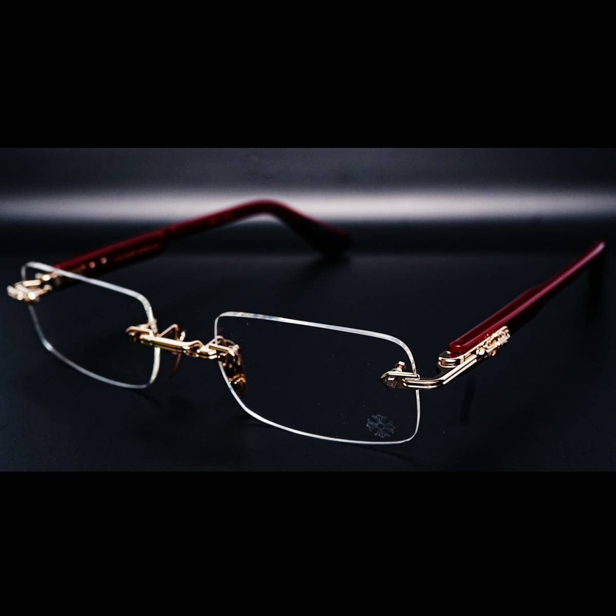 期間限定超特価セール 本物 DEEPⅠ 金色 クロムハーツ CHROME HEARTS 