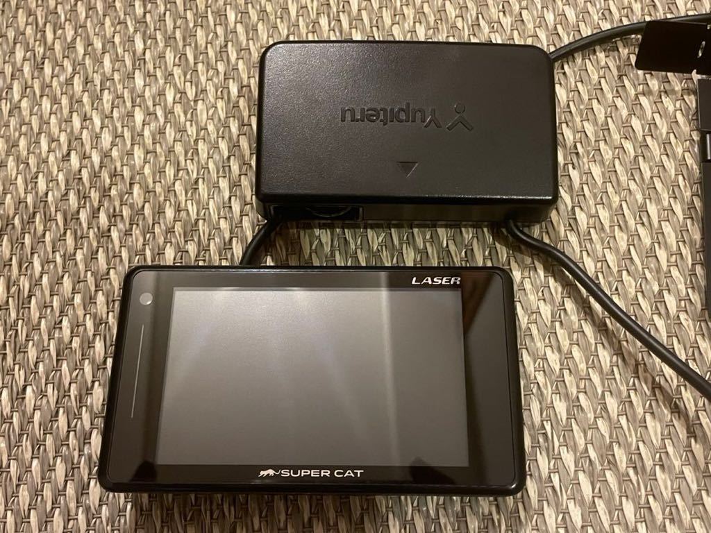 ユピテルSUPER CAT LS700 レーダー探知機 本体 箱付き 中古