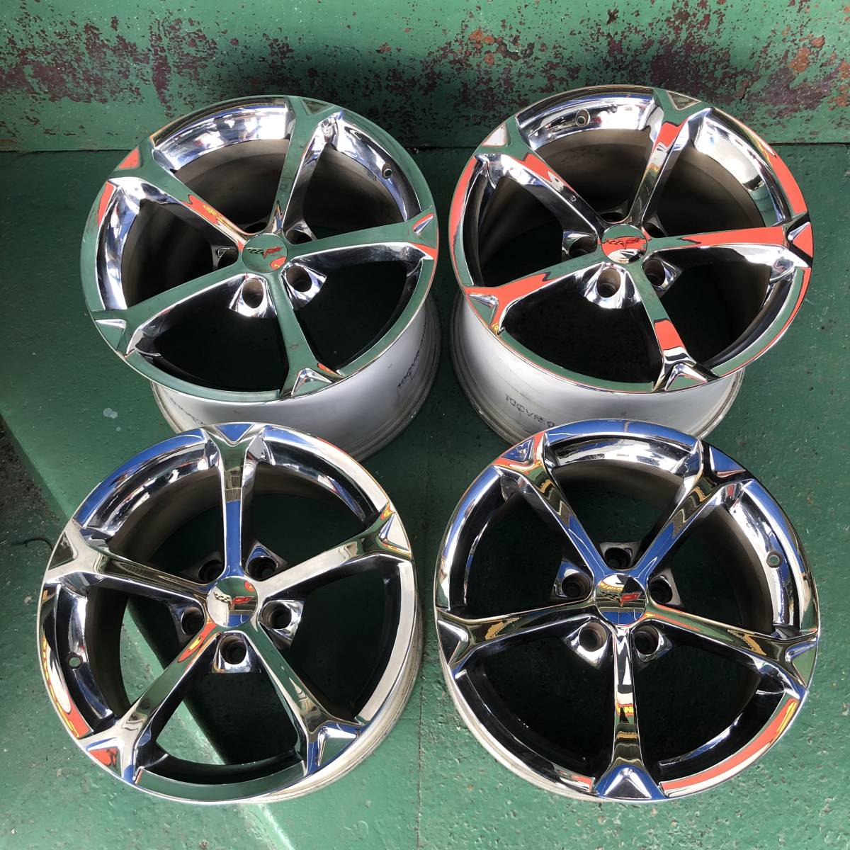 ★☆ Chevrolet Corvette C6 Grand Sport Chrome Wheel”1台分☆★