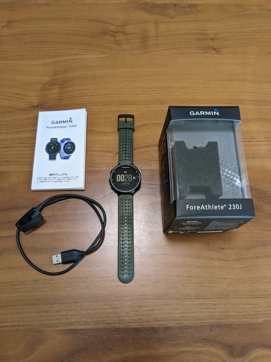 GARMIN ガーミン ForeAthlete 230J GPSランニングウォッチ 230J