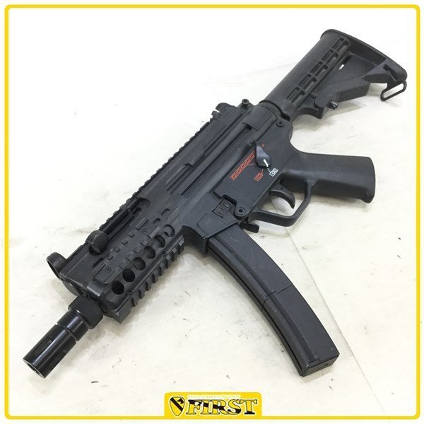 0331】ガス漏れアリ マルゼン製 MP5Kチャージャー ガスブローバックSMG 箱・説ナシ MP5クルツ