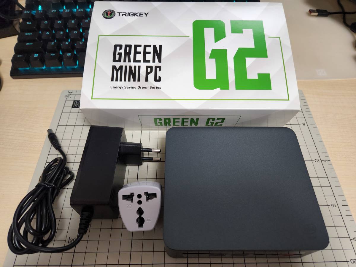 TRIGKEY GREEN MINI PC G2 Intel Jasper Lake N5095 4C 2.0～2.9GHz