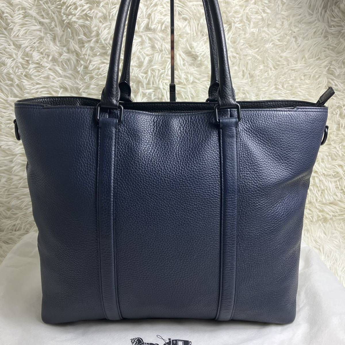1円【極美品】COACH コーチ 2way メトロポリタン ビジネス トート