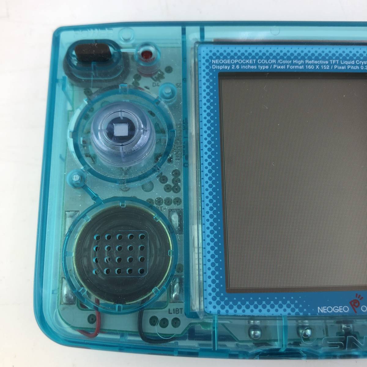 ネオジオポケットカラー 本体 クリスタルブルー 詰まら