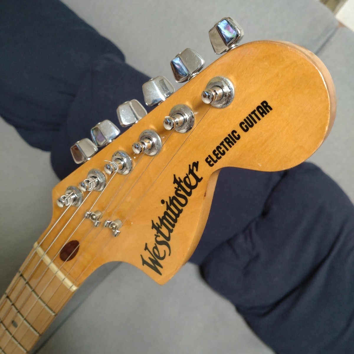 ストラトキャスター Westminster SE420N 76年 マツモク製 ラージヘッド