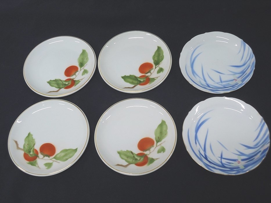 深川製磁　オールド深川　菊柄　金彩　丸皿　深皿　15セット 深川製磁 オールド深川 菊柄 金彩 丸皿 深皿 15セット 深川製