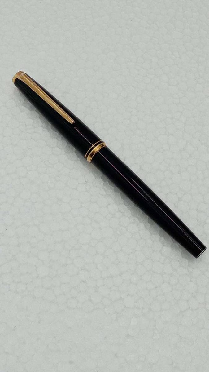 MONTBLANC 万年筆　レア品　刻印ありAu585 227 MONTBLANC モンブラン 585刻印 ブラック 筆記用具 万年筆 筆記