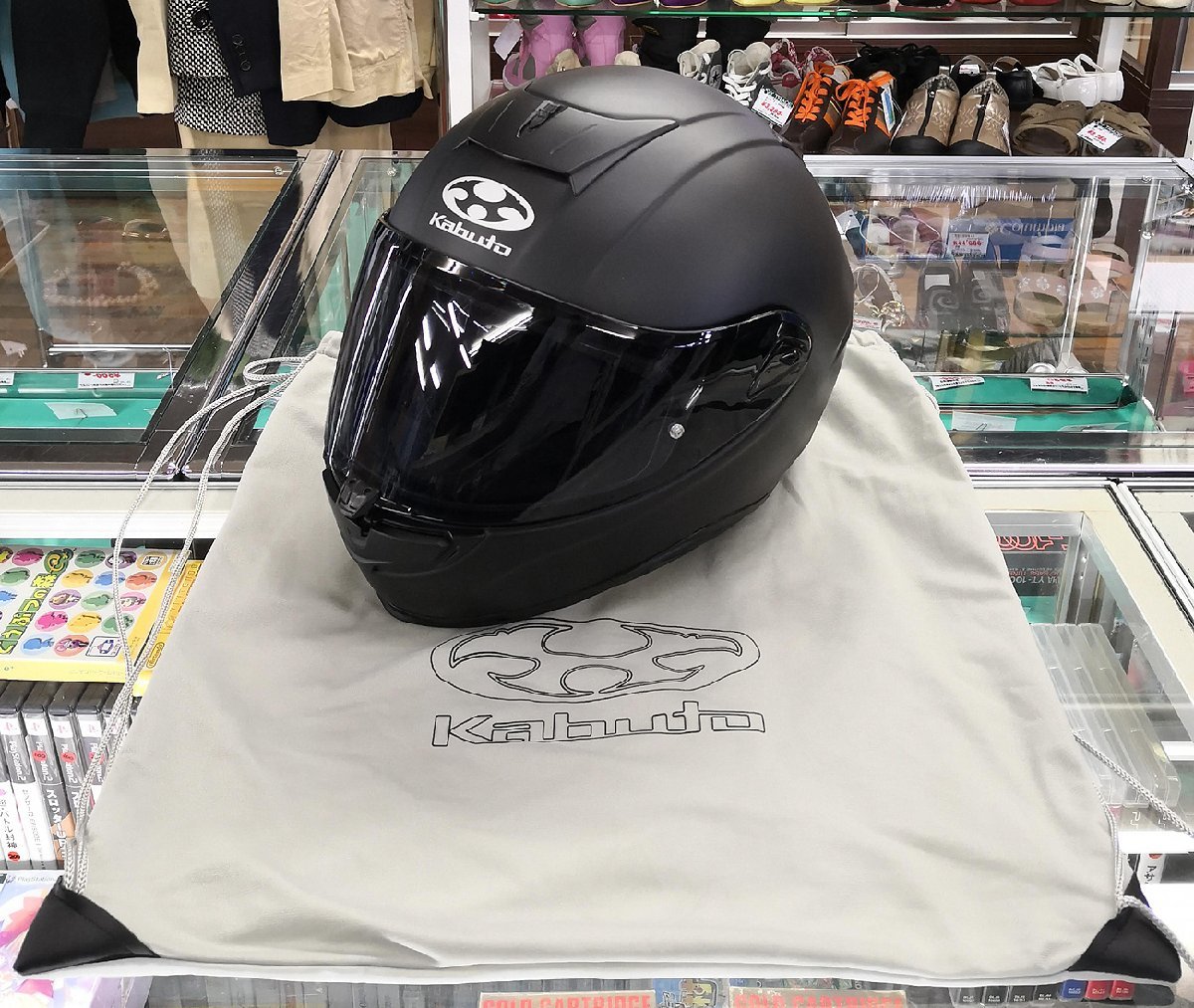 OGK KABUTO フルフェイスヘルメット AEROBLADE-5 フラットブラック XLサイズ エアロブレード5 マットブラック オージーケーカブト