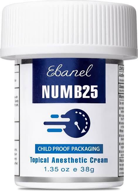 Numb25 クリーム38g ダーマペンや脱毛の痛み軽減