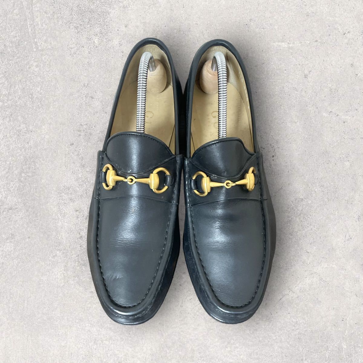 GUCCI グッチ イタリア製 ホースビットローファー 本革 レザー 