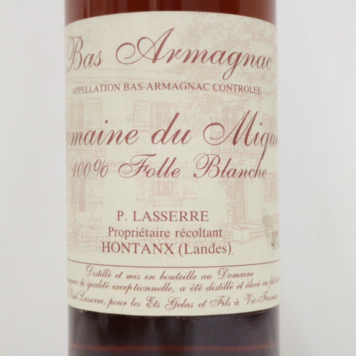 0 Armagnac Bas - | Vintage Castarède de Laberdolive Delord 40 