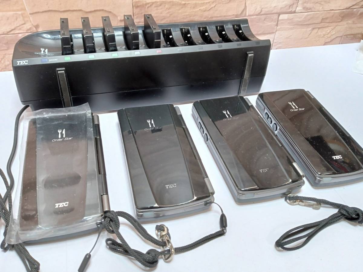 TEC ハンディターミナル OrderStar HTL-200-1B-01-R (バッテリー無