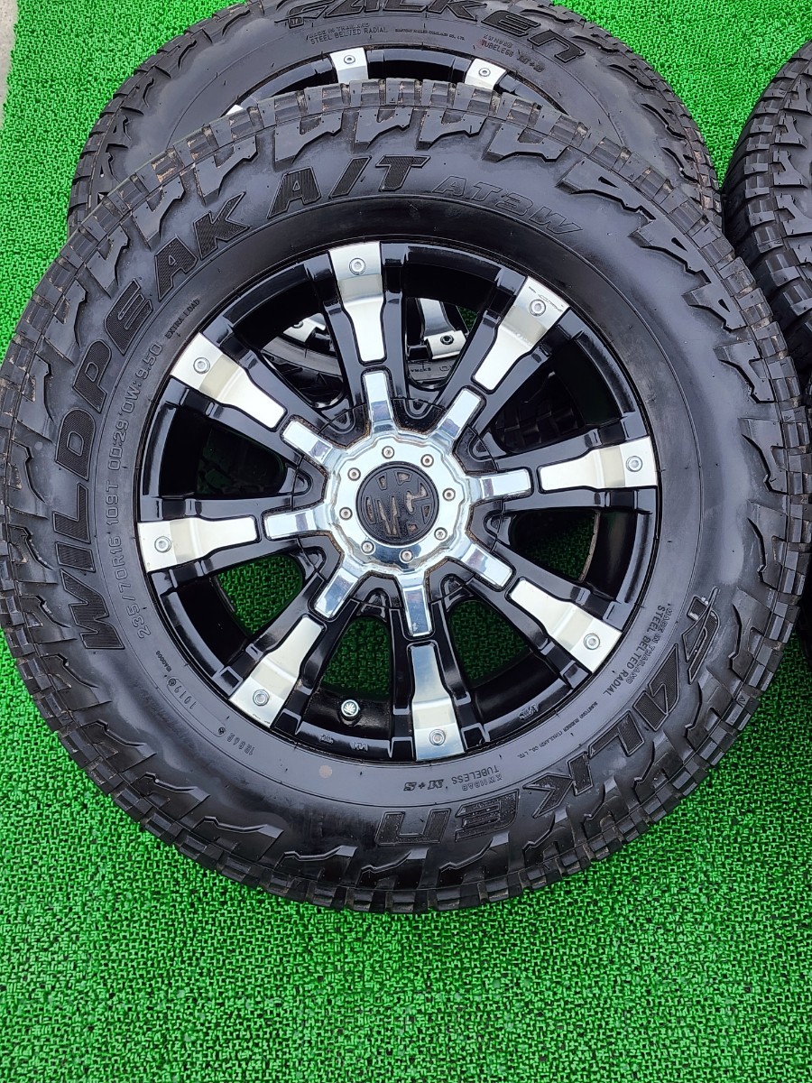 MG 16インチ タイヤホイールセット PCD 139.7 ランクルプラド等(社外品 