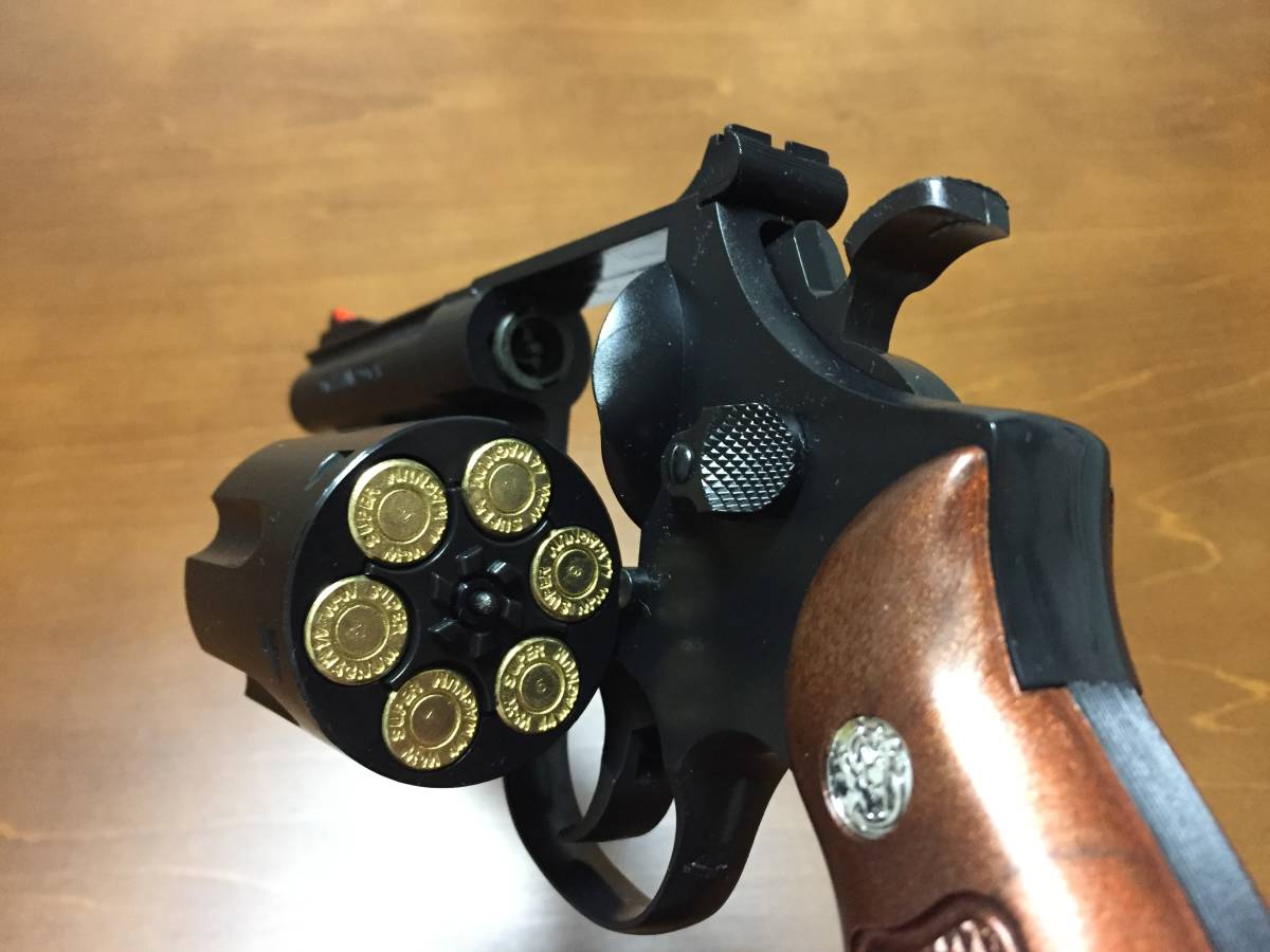 MGC製ABS樹脂モデルガン コルトローマンMK－Ⅲ 合法品 未発火カート付