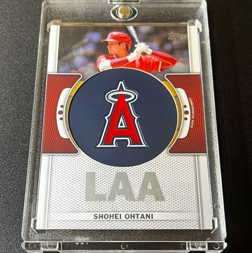 2023 Topps Series 1 大谷翔平 チームロゴパッチカード エンゼルス