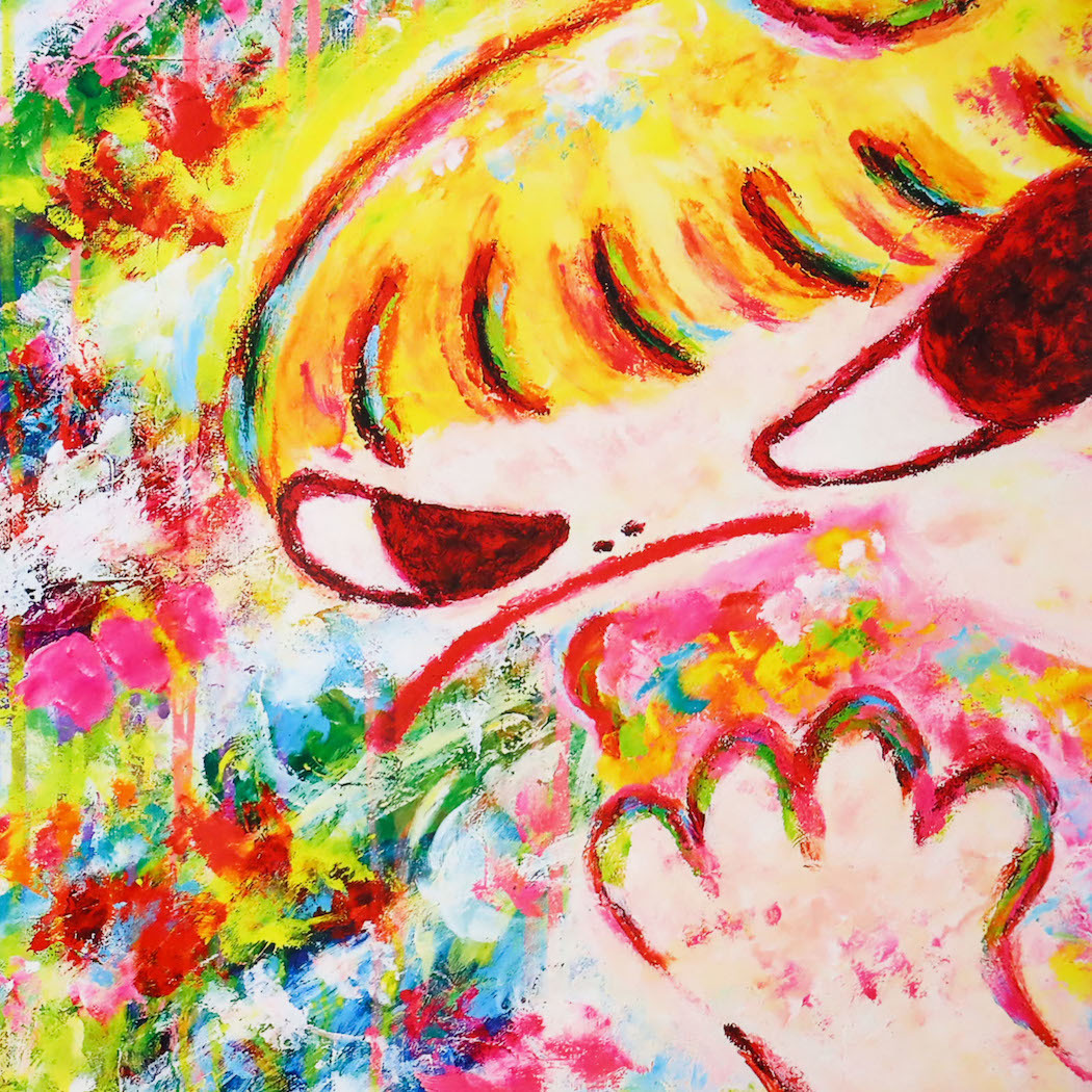 ロッカクアヤコ 真作 2020展覧会ポスター Ed1000 魔法の手新品！