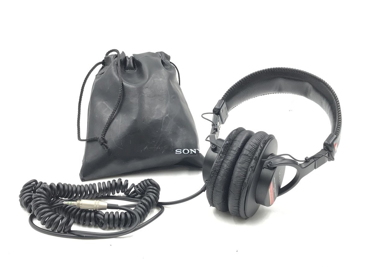 SONY ソニー MDR-V6 モニター用 ヘッドホン ヘッドフォン ダイナミック