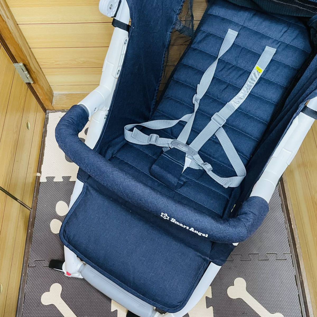 即決 使用5回未満 超美品 スマートエンジェル シティコンパクト NAVY 