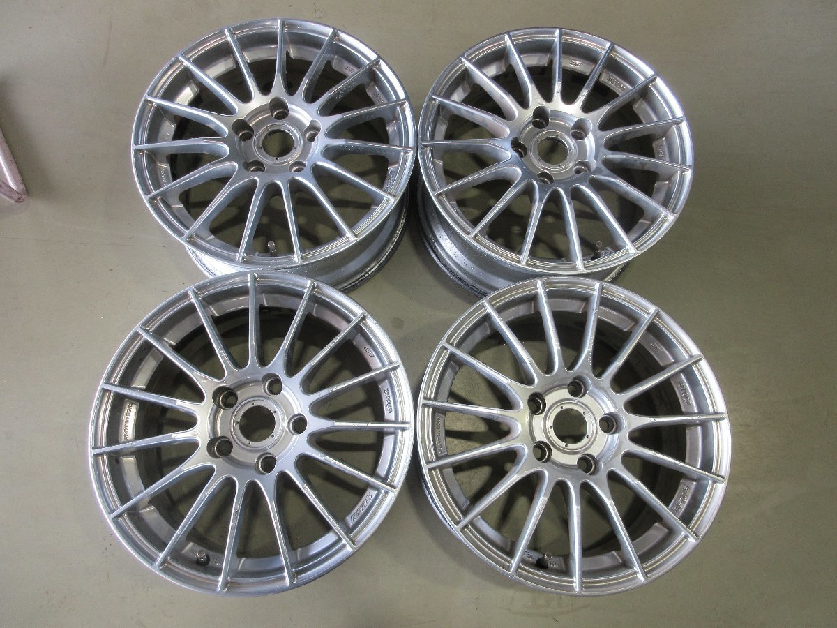 Φ 16インチ / 社外アルミホイール / ENKEI / RS05 / 16X7J / ET48 / 5H / 114.3 / 4本 / 中古