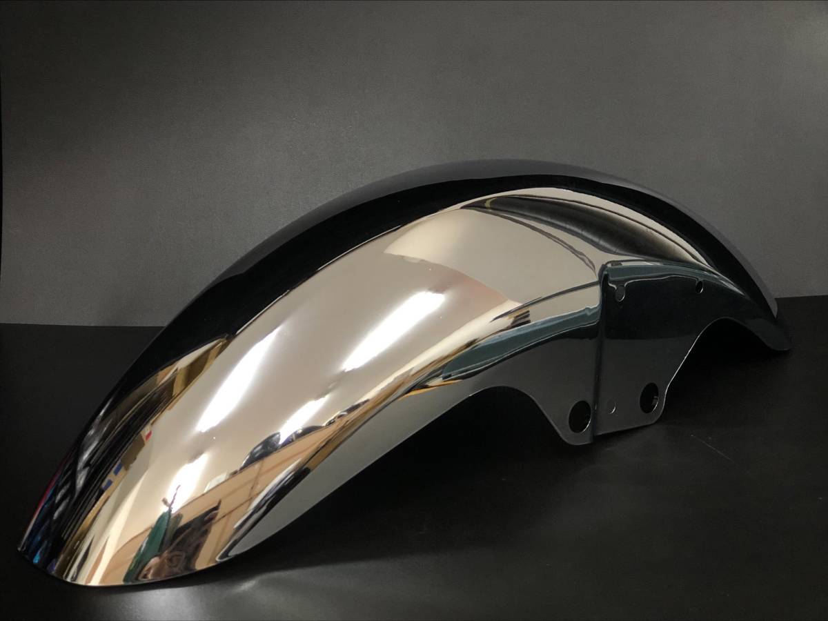 【数量限定，正規品】 ゼファー400/&chi; フロントフェンダー メッキ 純正形状/社外/カスタム(フロント)｜売買されたオークション情報、yahooの商品情報をアーカイブ公開 - オークファン カワサキ用