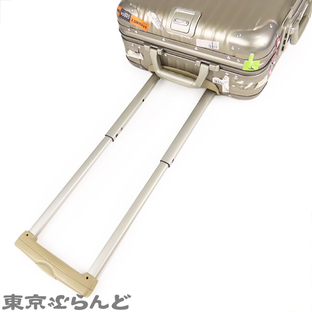 101659637 リモワ RIMOWA トパーズ チタニウム トロリー スーツケース