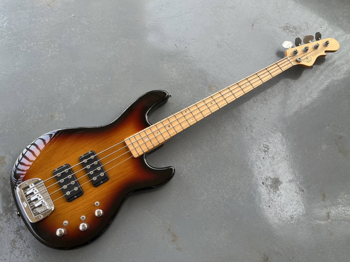 日本製 G&L L-2000 TRIBUTE Slim Neck Type L-2000 G&L Tribute Series - Bass Slim Natural Blueburst | Neck