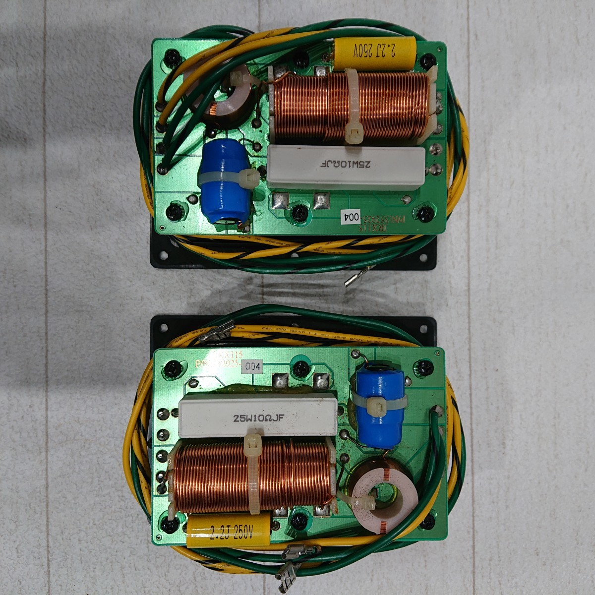 JBL JRX100 JRX115 ジェービーエル スピーカー 2way クロスオーバー ネットワーク 2本