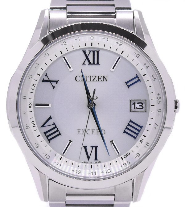定番人気，最新作 CITIZEN シチズン EXCEED エクシード CB1110-61A エコ ドライブ電波時計 メンズ(エクシード)｜売買されたオークション情報、yahooの商品情報をアーカイブ公開 - オークファン エクシード