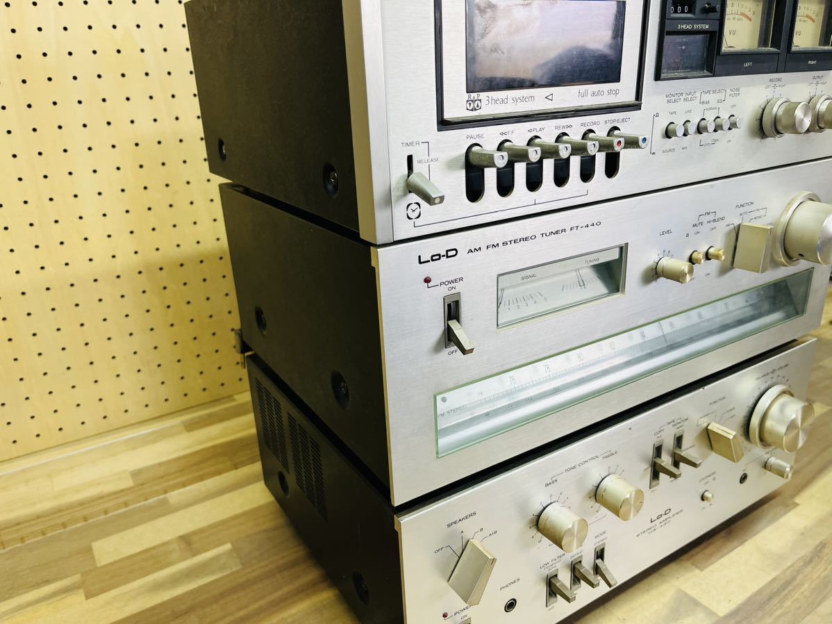 Lo-D FT-440 日立 ☆ HITACHI ローディ HA-430 - プリメインアンプ